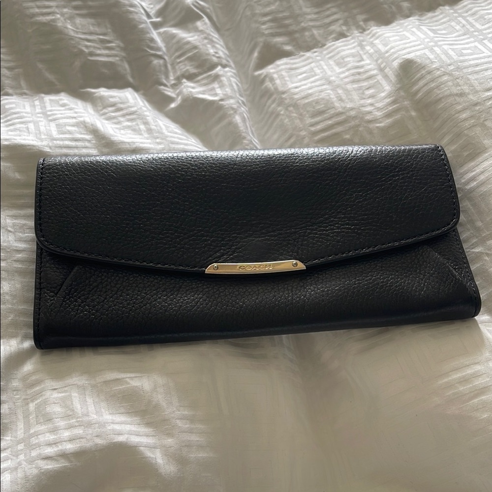 Coach envelope style long wallet